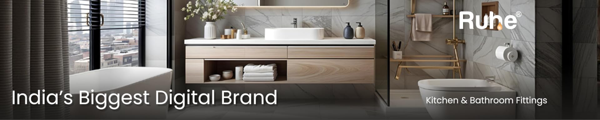 Ruhe, Kitchen & Bathroom fittings